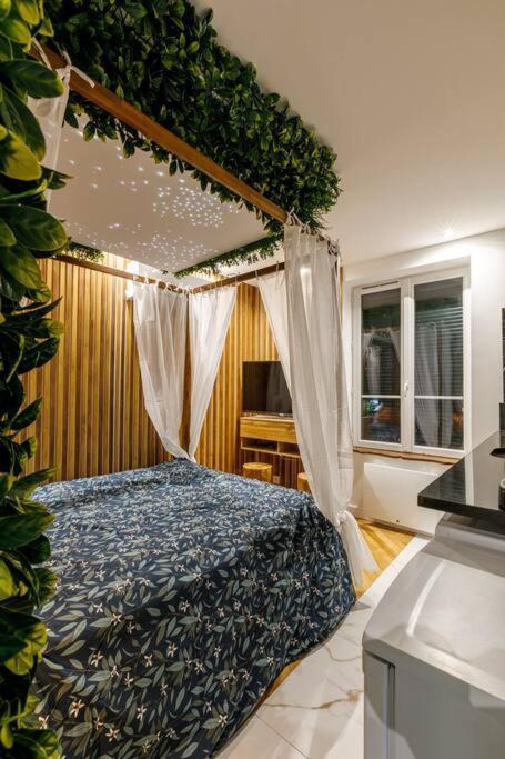 Apartamento Proche Paris - Style Bali 350 M Gare Mantes Exterior foto